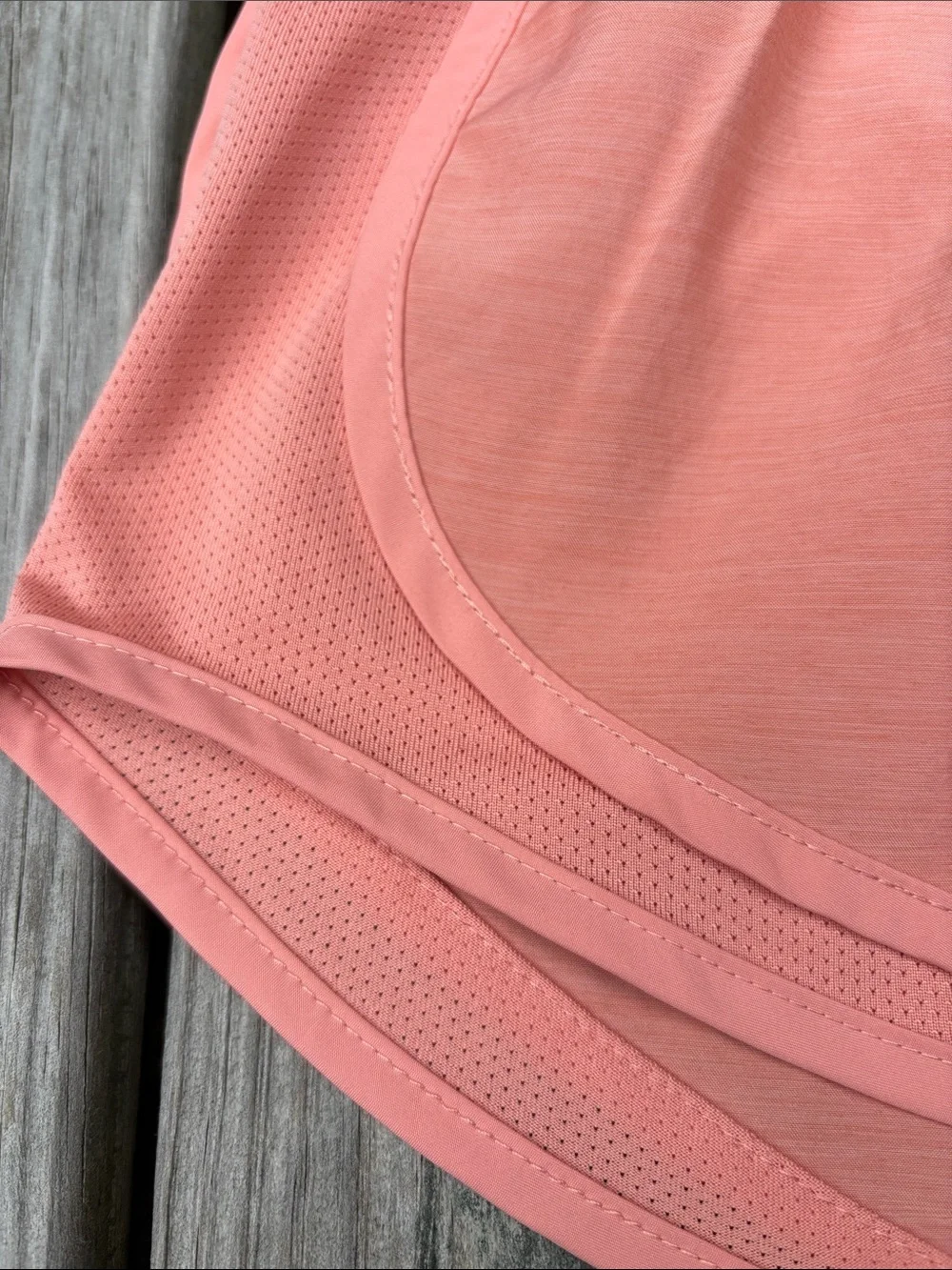 NIKE | Coral Dri-FIT Tempo Running Track Shorts | Size M